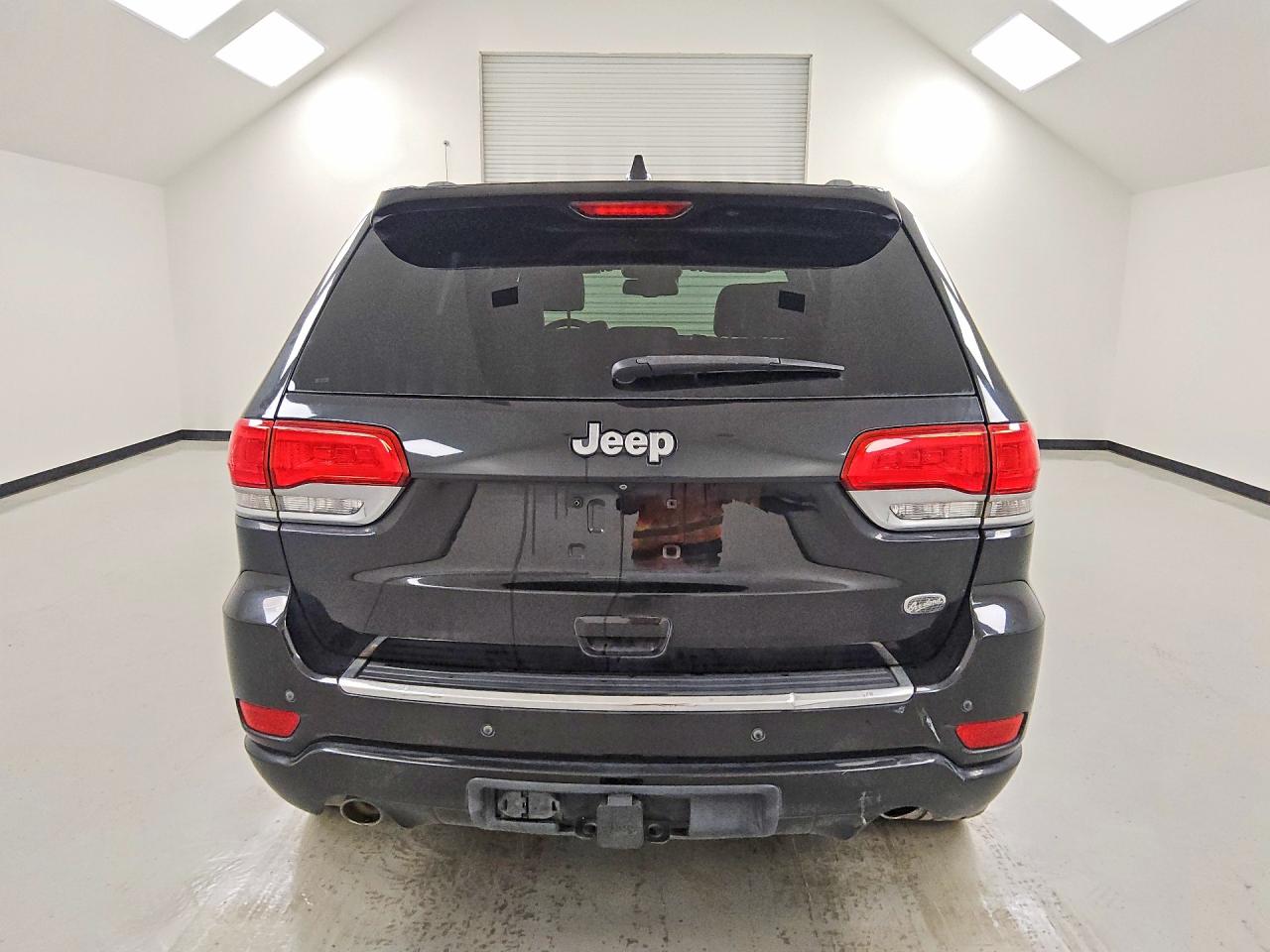 2015 Jeep Grand Cherokee Overland Black vin: 1C4RJECGXFC920333