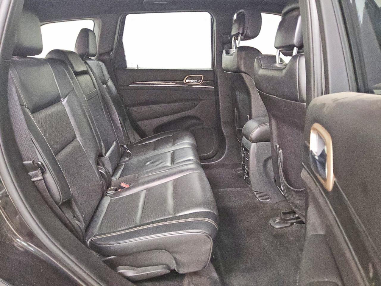 2015 Jeep Grand Cherokee Overland Black vin: 1C4RJECGXFC920333