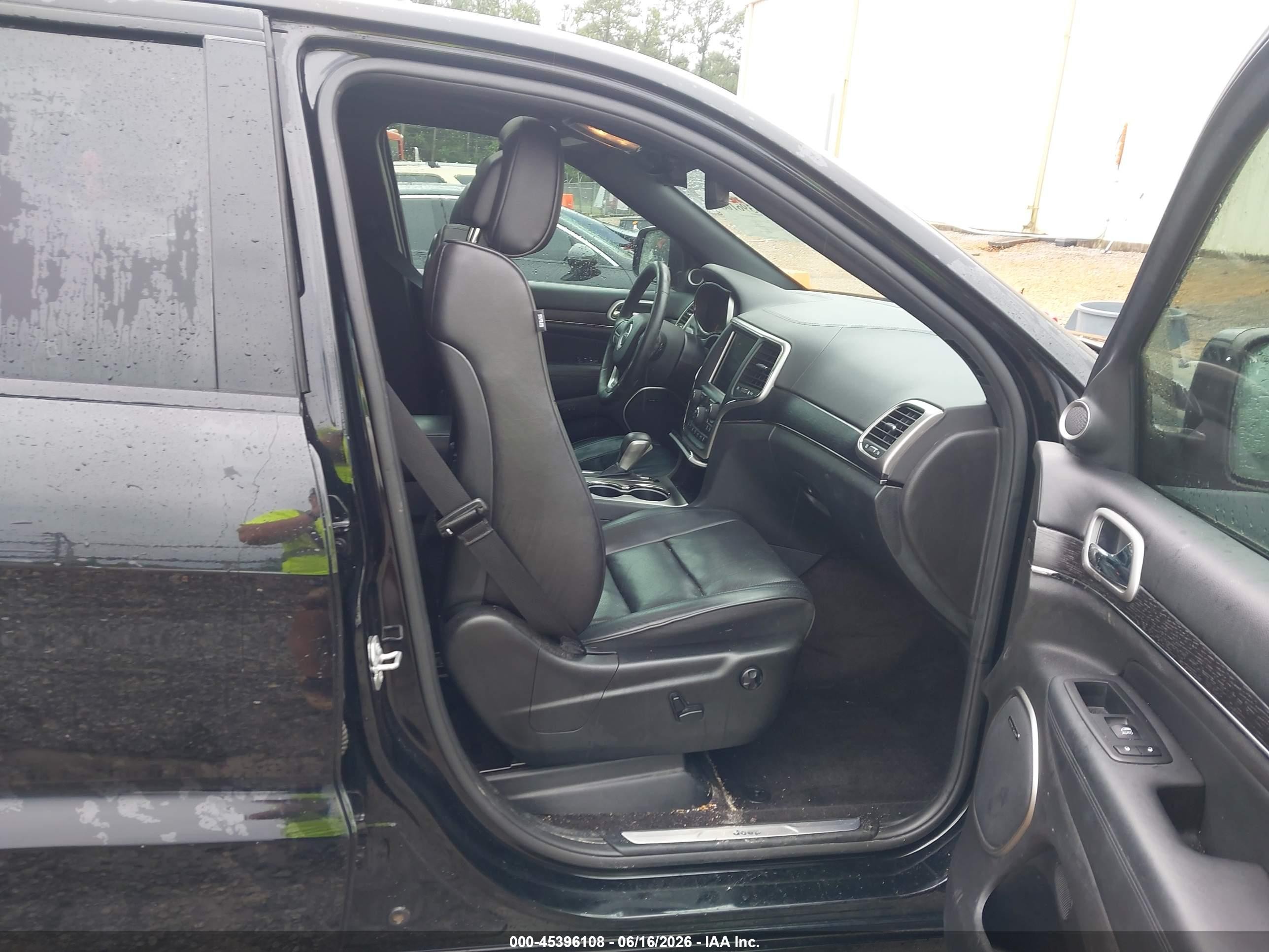 2018 Jeep Grand Cherokee High Altitude 4x2 Black vin: 1C4RJECGXJC380605