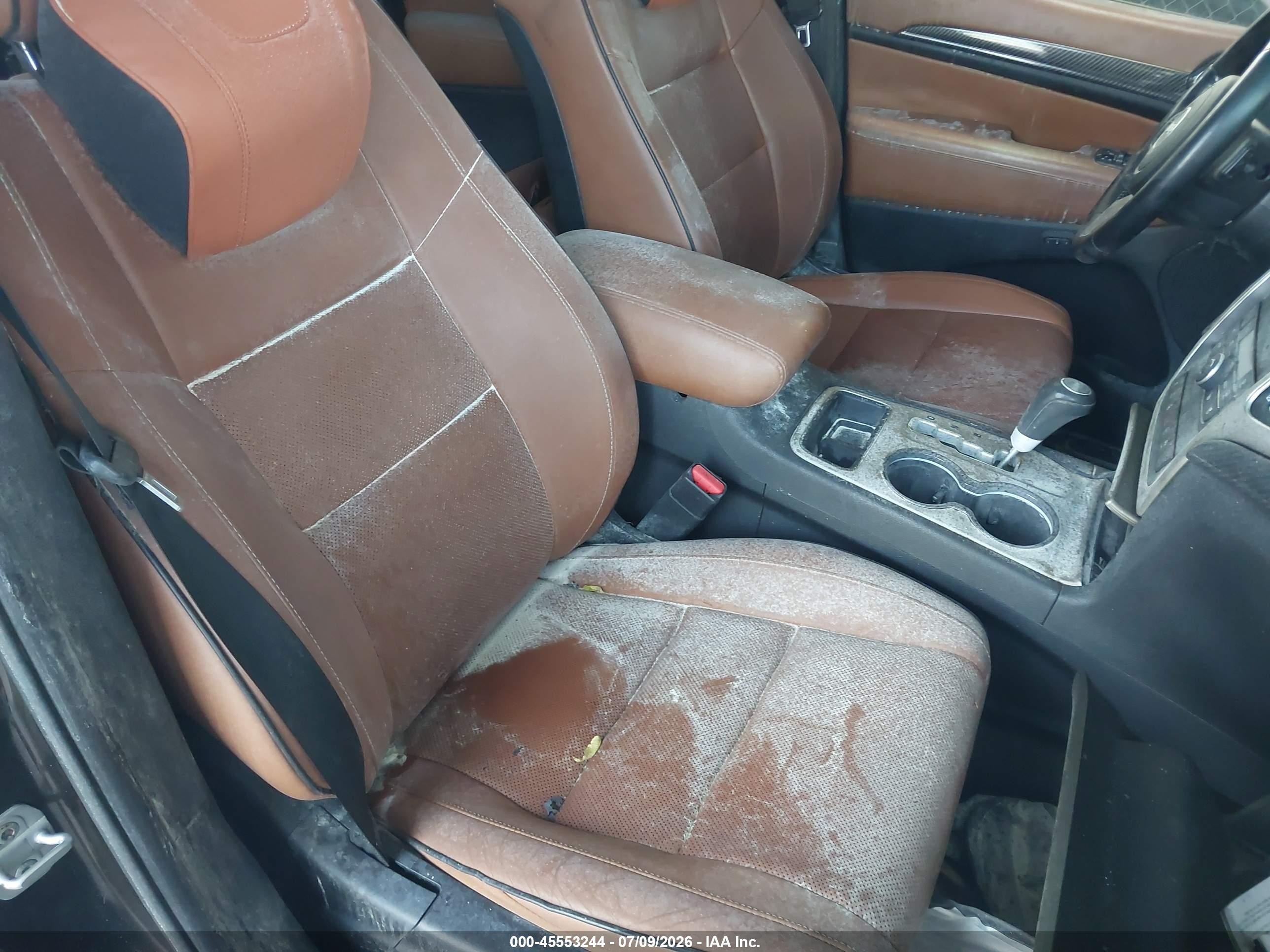 2012 Jeep Grand Cherokee Overland Gray vin: 1C4RJECT0CC235055