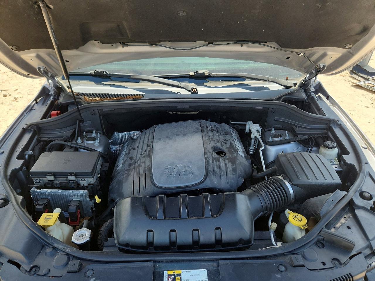 2015 Jeep Grand Cherokee Overland Gray vin: 1C4RJECT0FC735124
