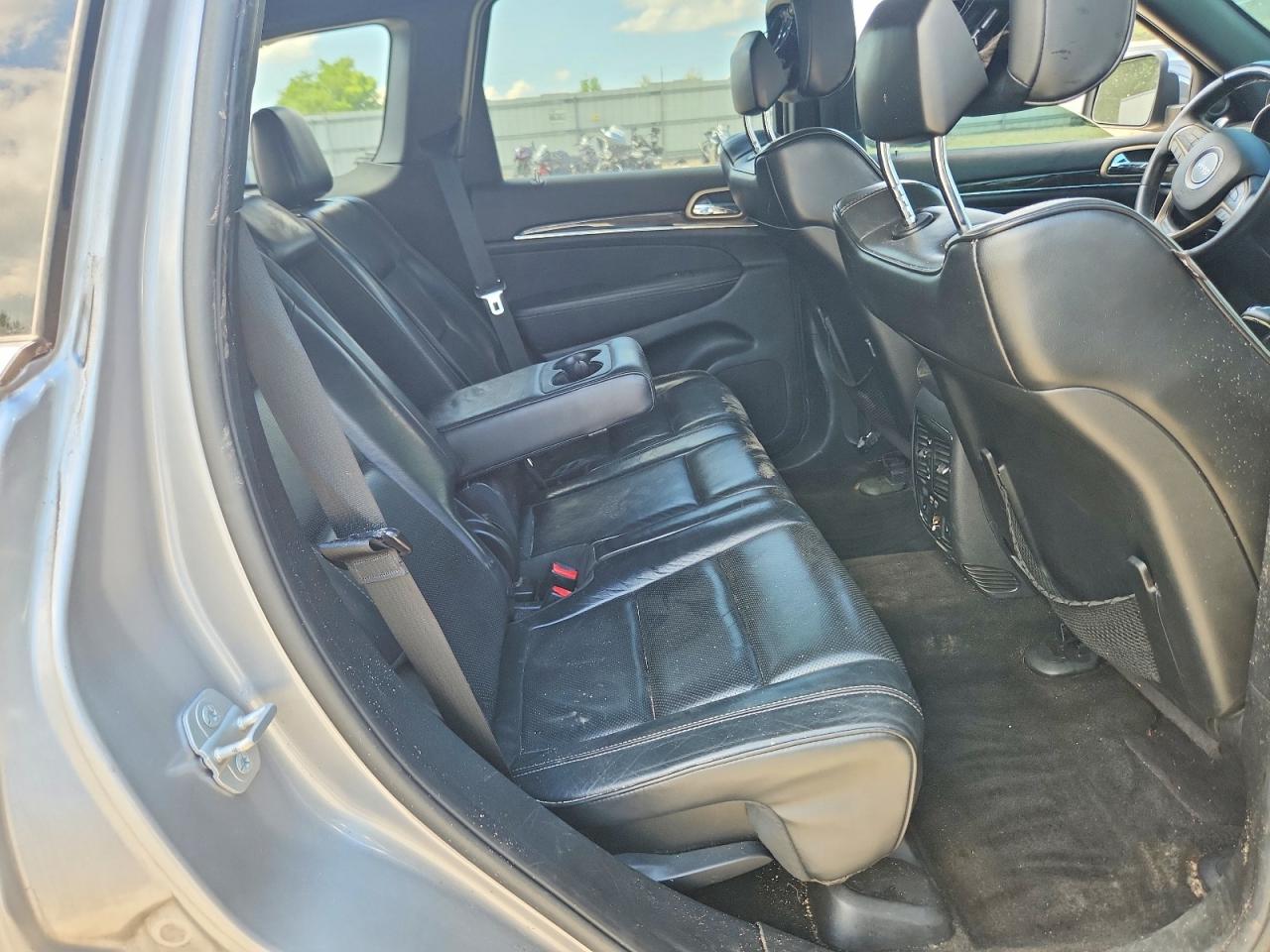 2015 Jeep Grand Cherokee Overland Gray vin: 1C4RJECT0FC735124