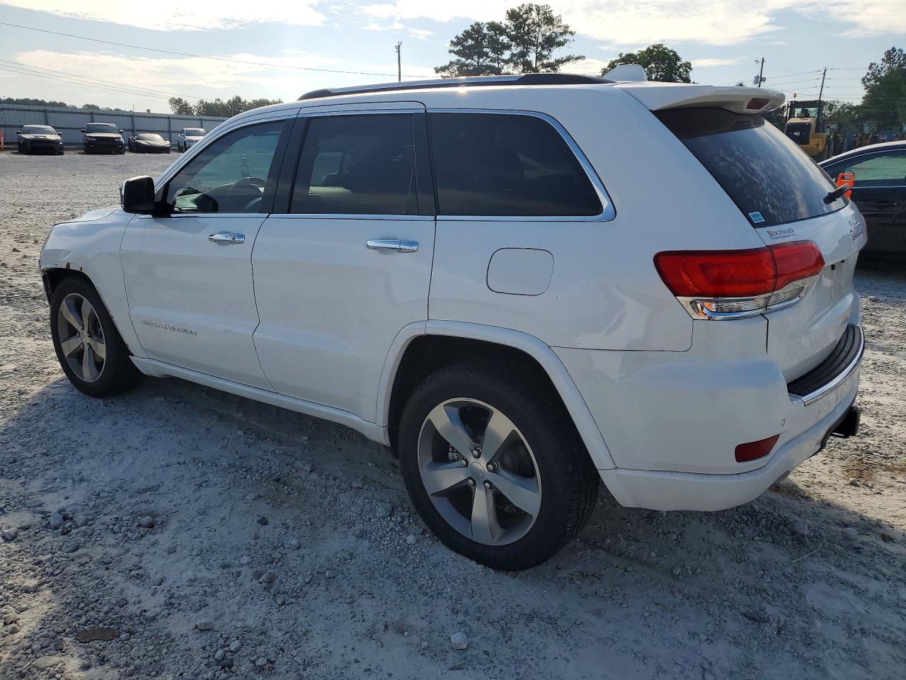 2014 Jeep Grand Cherokee Overland Белый vin: 1C4RJECT2EC122842