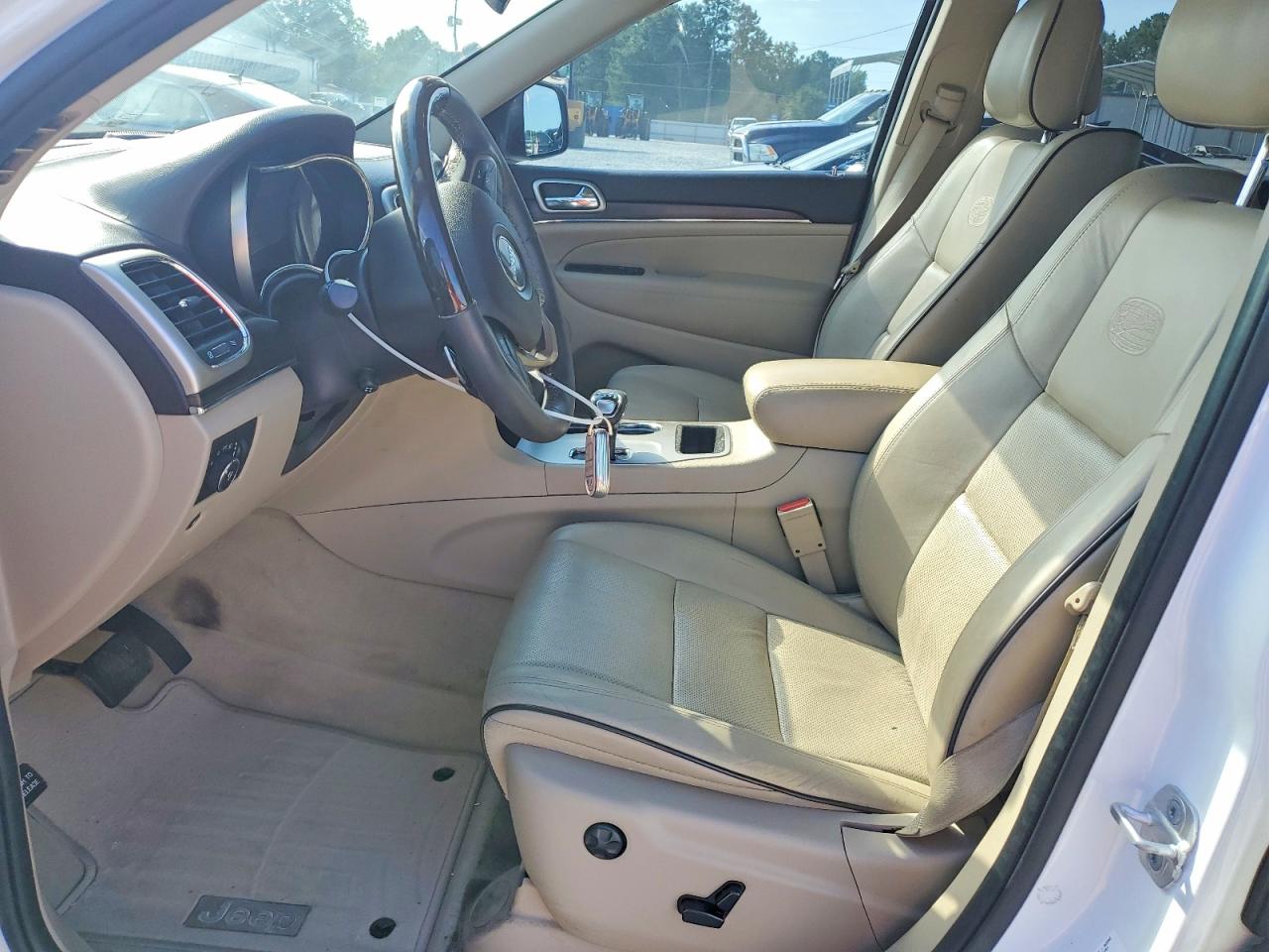 2014 Jeep Grand Cherokee Overland Белый vin: 1C4RJECT2EC122842