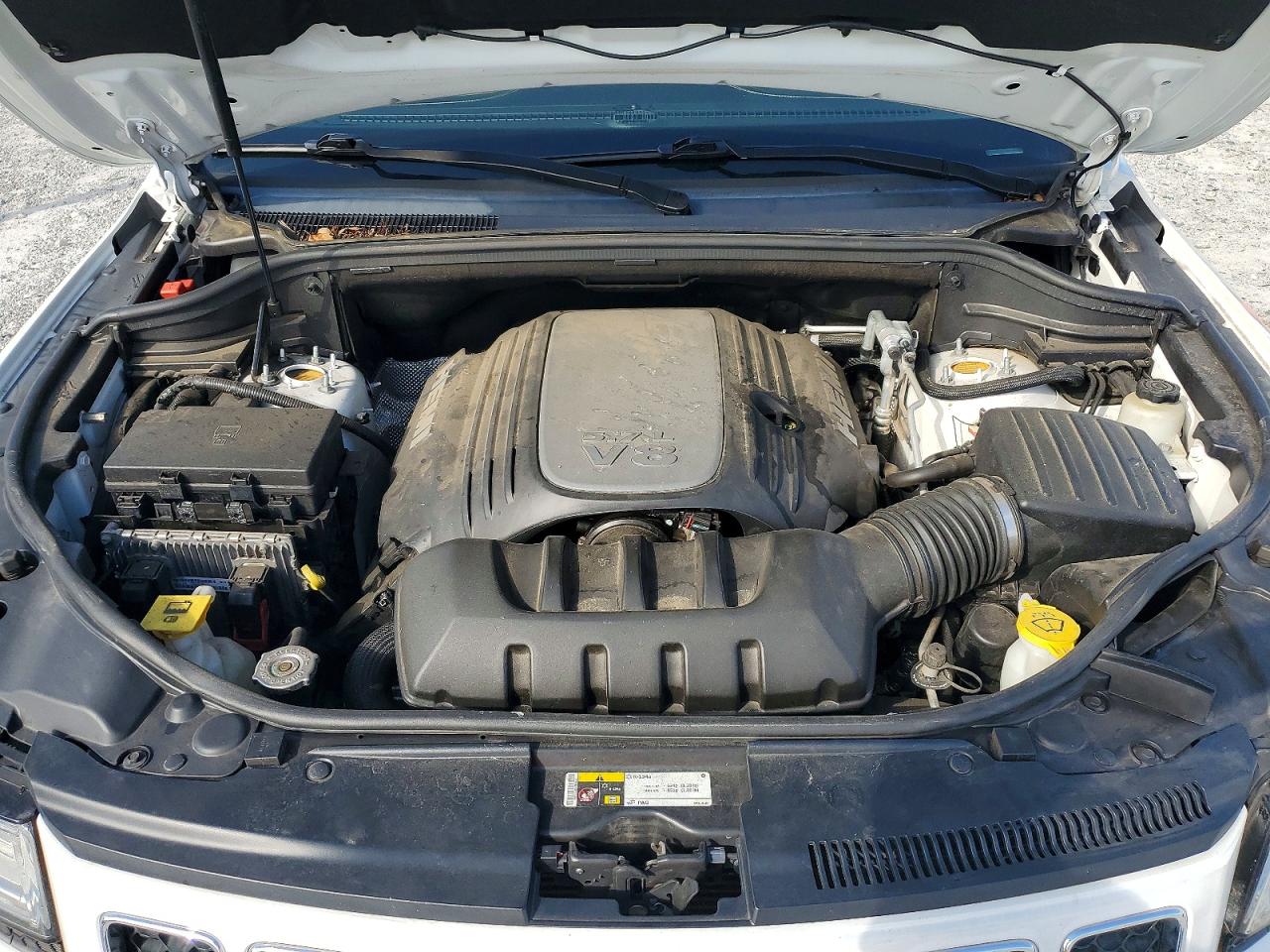 2014 Jeep Grand Cherokee Overland Белый vin: 1C4RJECT2EC122842