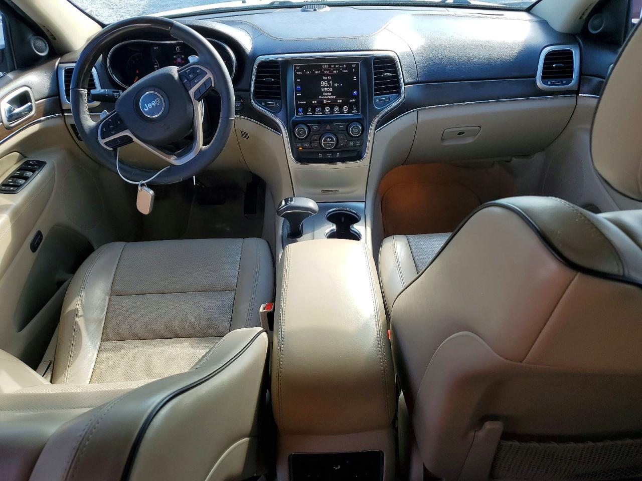 2014 Jeep Grand Cherokee Overland Белый vin: 1C4RJECT2EC122842