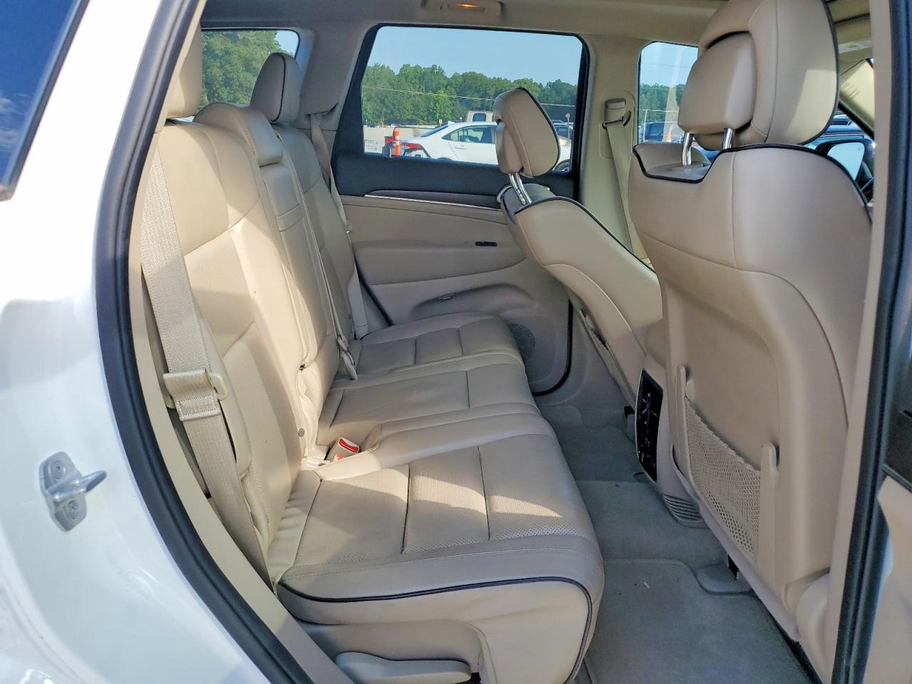 2014 Jeep Grand Cherokee Overland Белый vin: 1C4RJECT2EC122842