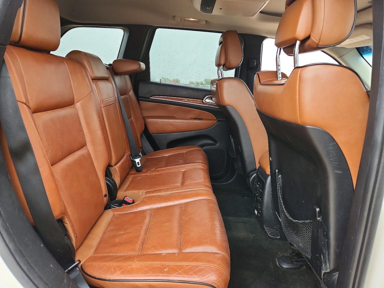 2012 Jeep Grand Cherokee Overland Белый vin: 1C4RJECT6CC271056