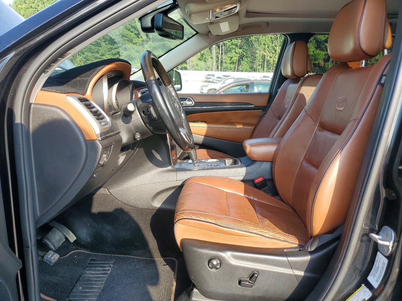2012 Jeep Grand Cherokee Overland Silver vin: 1C4RJECT7CC263905