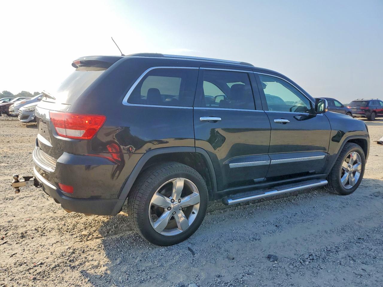 2012 Jeep Grand Cherokee Overland Silver vin: 1C4RJECT7CC263905