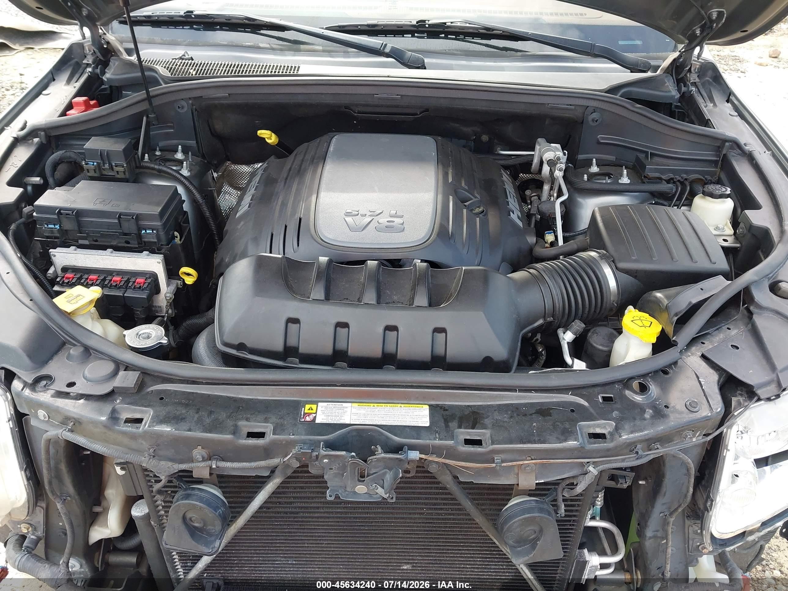 2012 Jeep Grand Cherokee Overland Gray vin: 1C4RJECT8CC247180