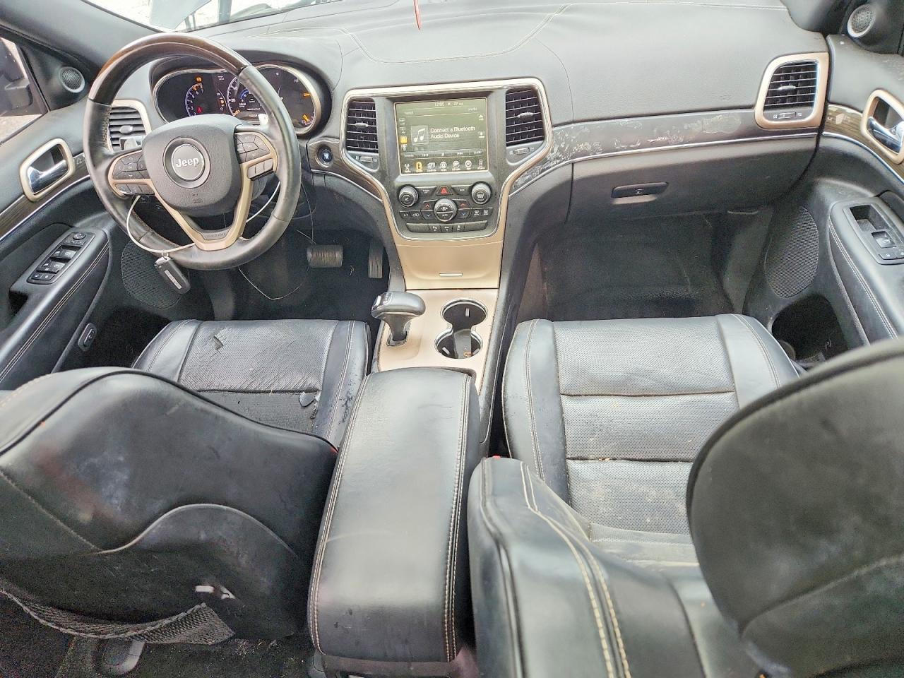 2014 Jeep Grand Cherokee Overland Charcoal vin: 1C4RJECT8EC338260