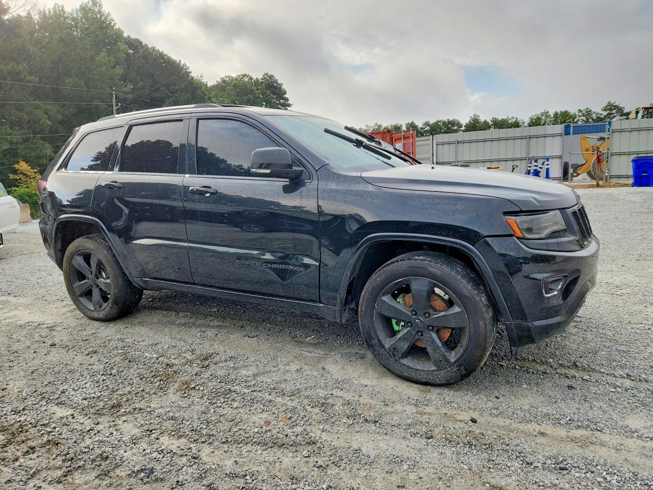 2014 Jeep Grand Cherokee Overland Charcoal vin: 1C4RJECT8EC338260