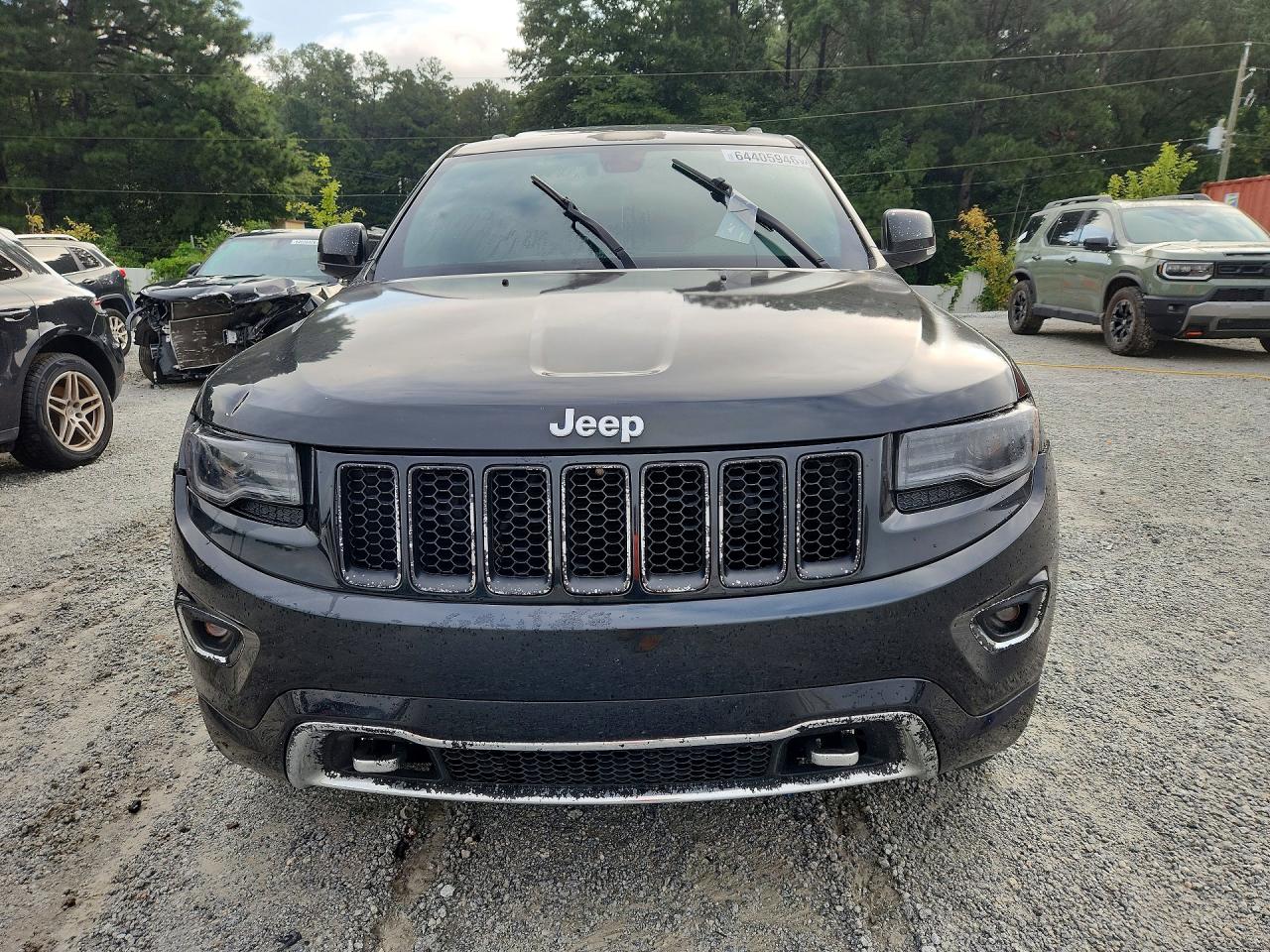 2014 Jeep Grand Cherokee Overland Charcoal vin: 1C4RJECT8EC338260
