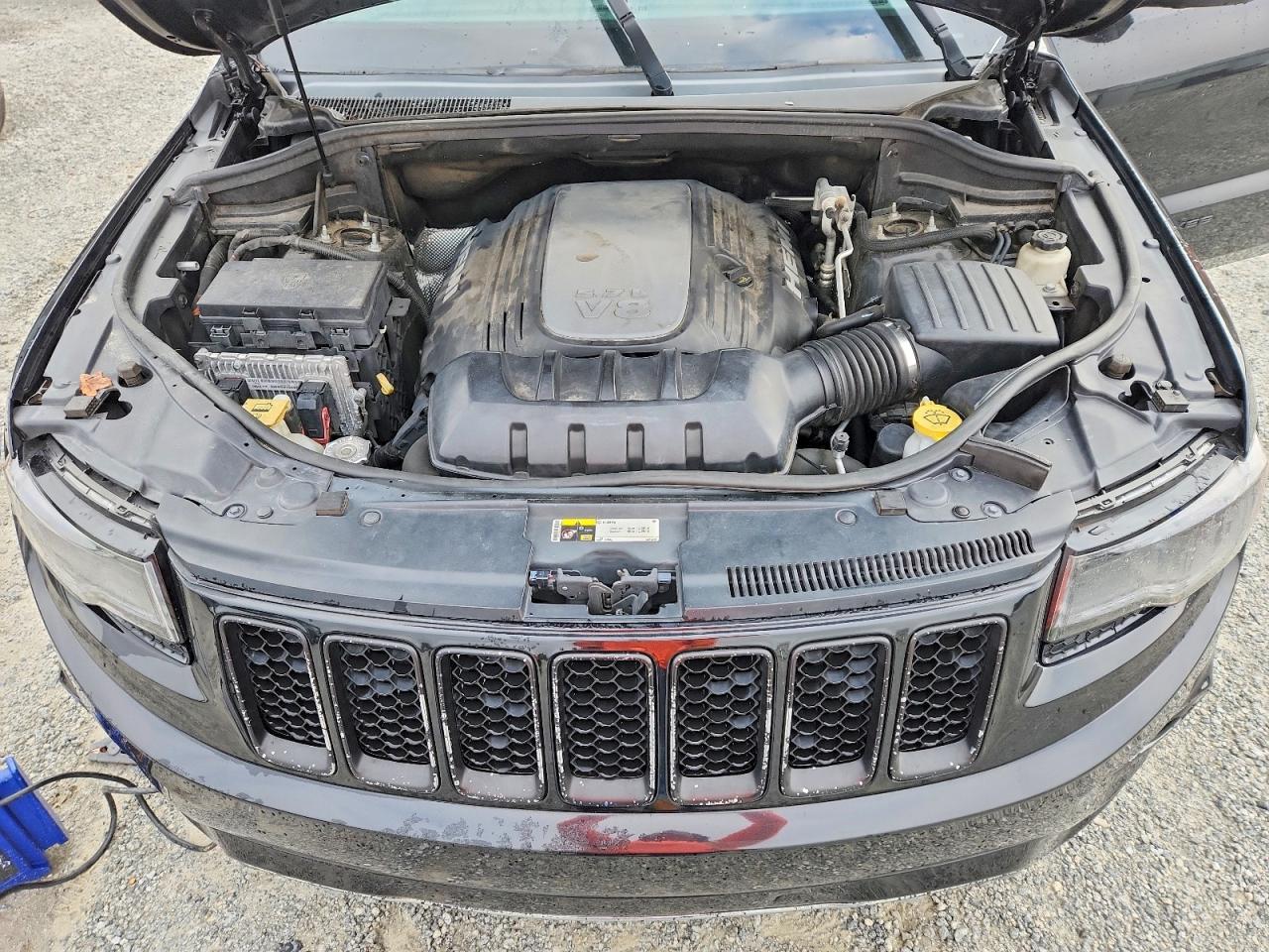 2014 Jeep Grand Cherokee Overland Charcoal vin: 1C4RJECT8EC338260