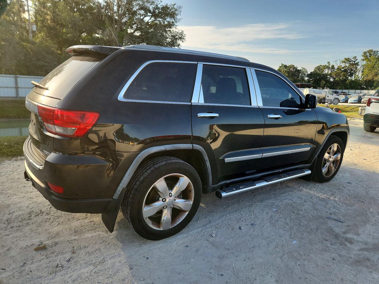 2012 Jeep Grand Cherokee Overland Black vin: 1C4RJECT9CC194635