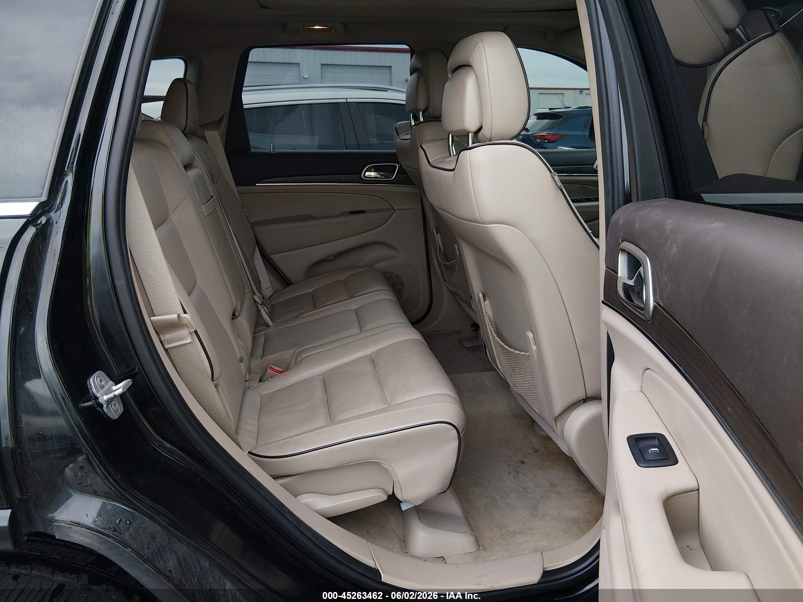 2014 Jeep Grand Cherokee Overland Black vin: 1C4RJECT9EC160424
