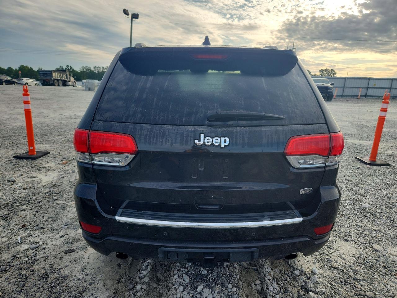2015 Jeep Grand Cherokee Overland Black vin: 1C4RJECTXFC769734