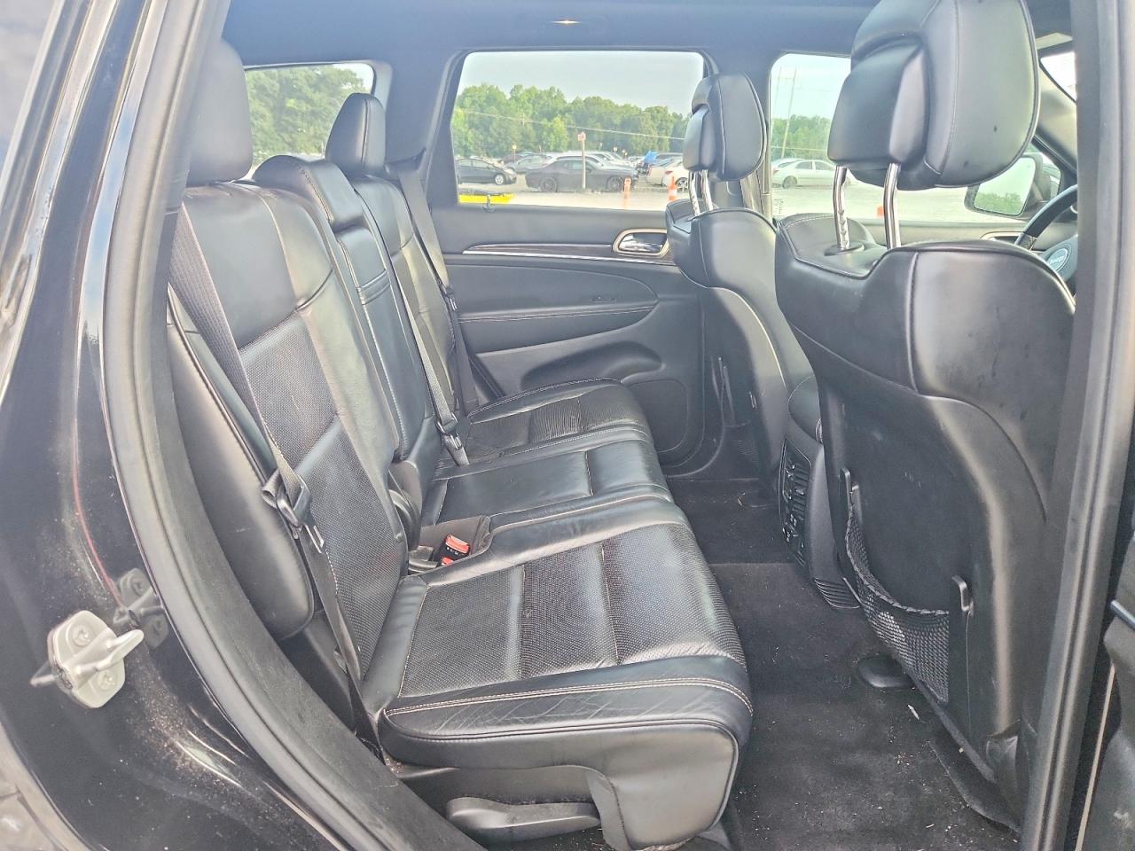 2015 Jeep Grand Cherokee Overland Black vin: 1C4RJECTXFC769734