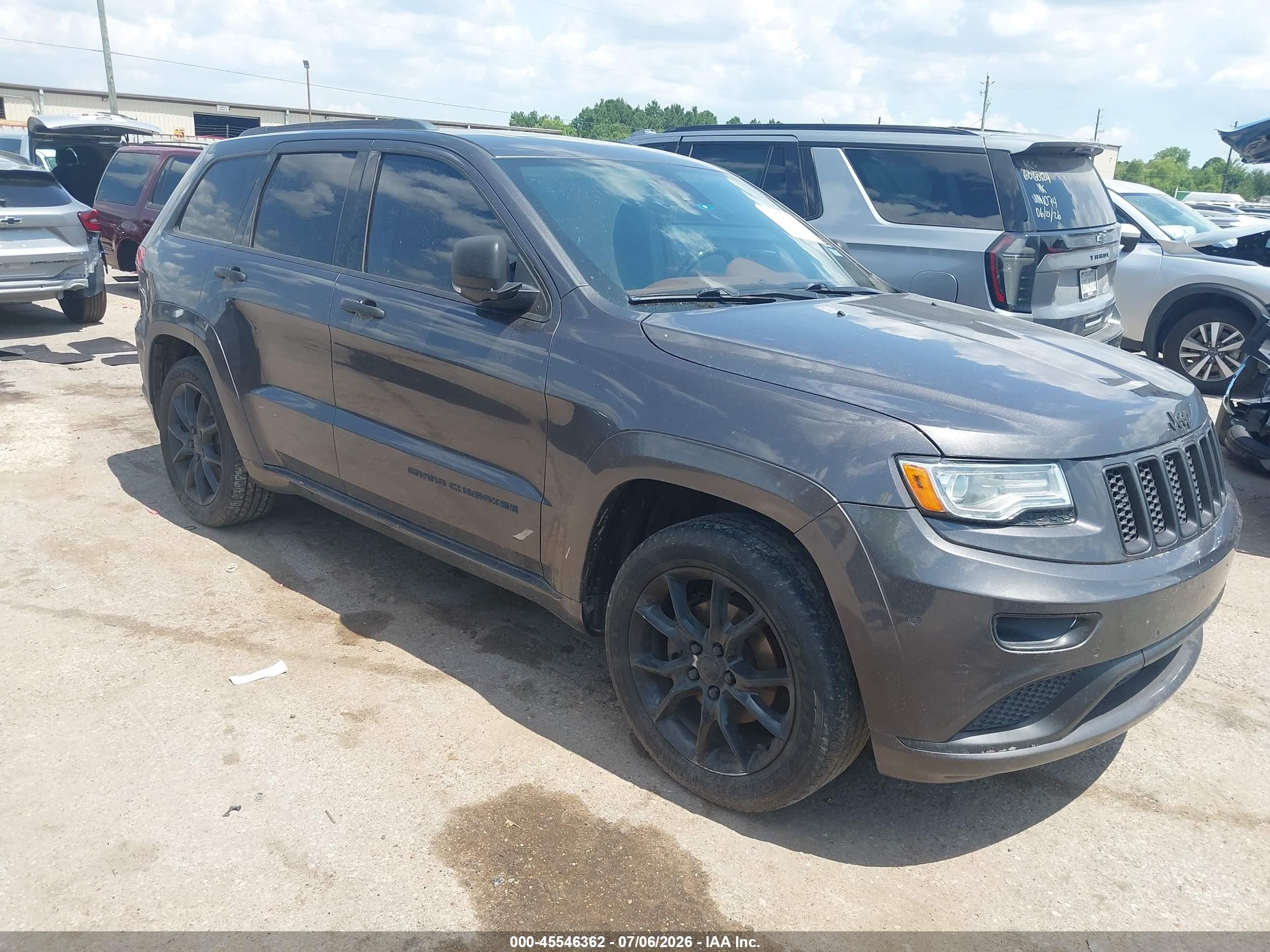 2015 Jeep Grand Cherokee Summit Gray vin: 1C4RJEJG2FC137252
