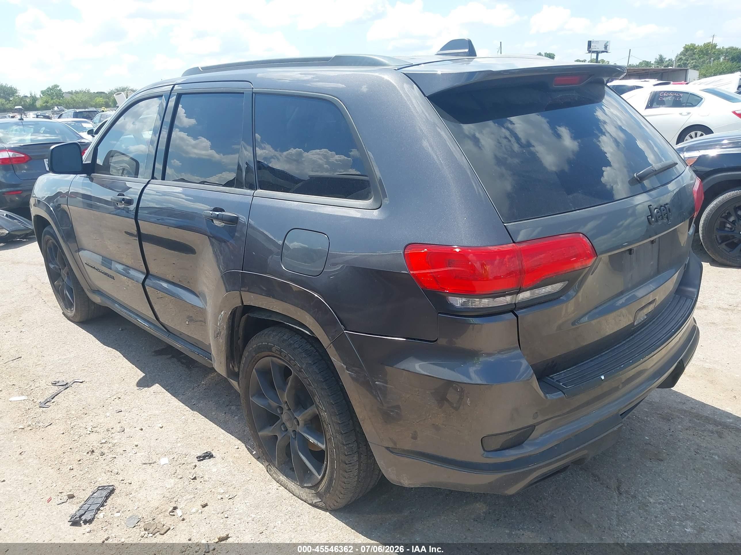2015 Jeep Grand Cherokee Summit Gray vin: 1C4RJEJG2FC137252