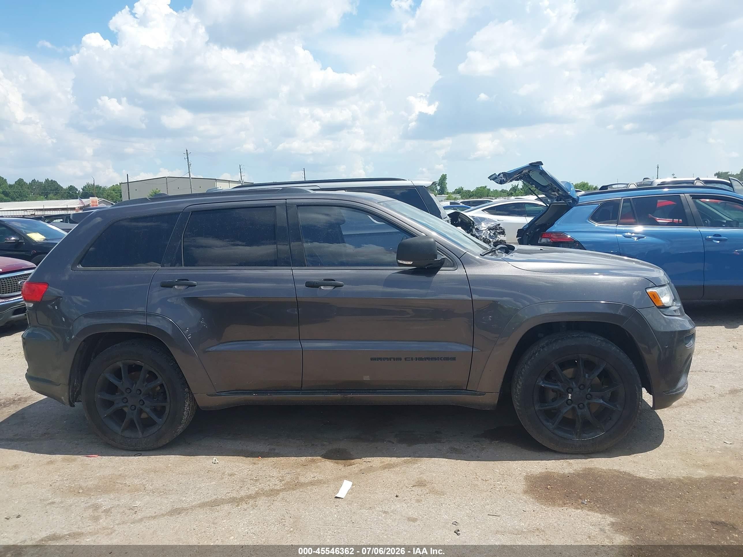 2015 Jeep Grand Cherokee Summit Gray vin: 1C4RJEJG2FC137252