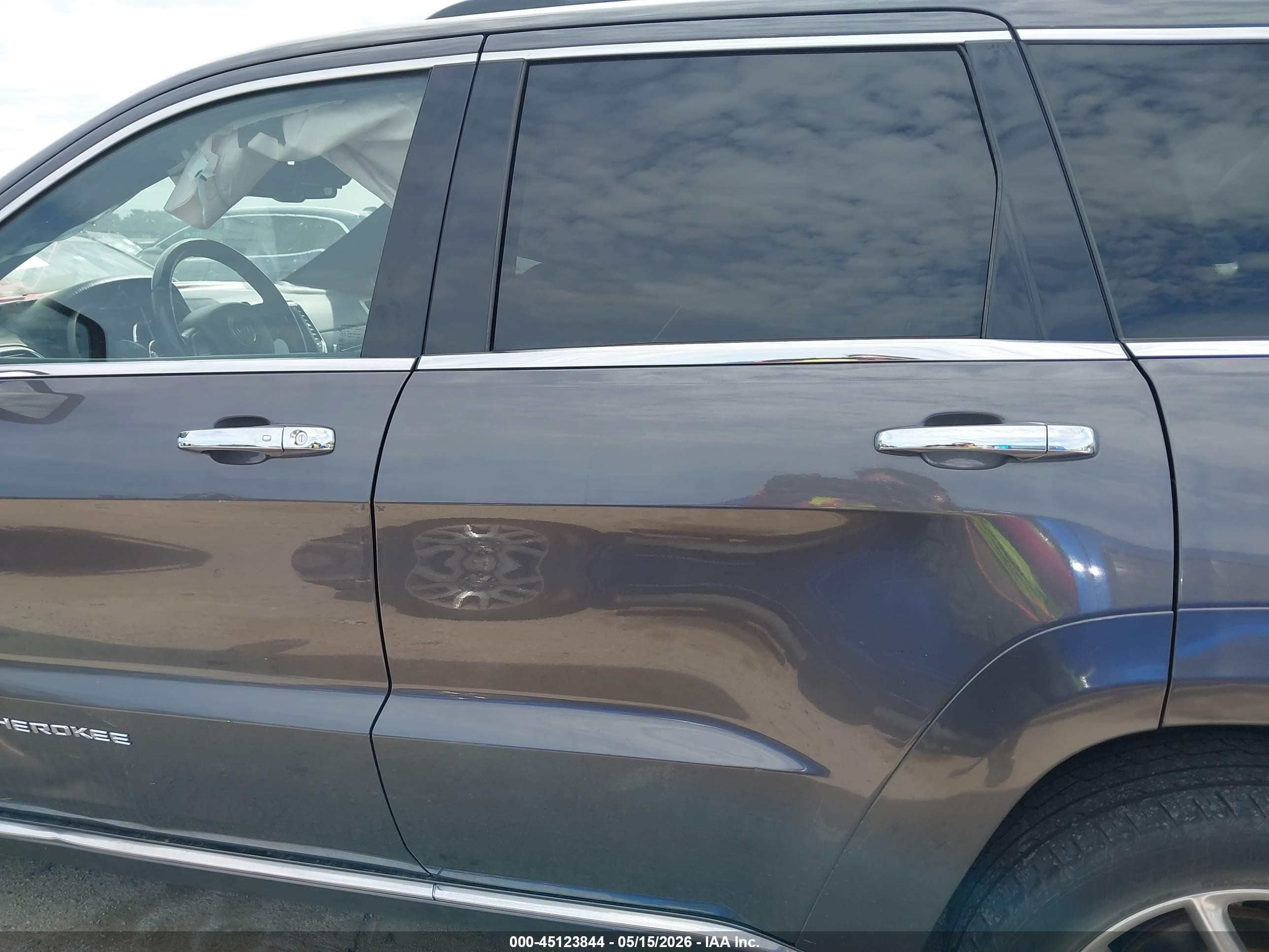 2015 Jeep Grand Cherokee Summit Gray vin: 1C4RJEJG3FC681727