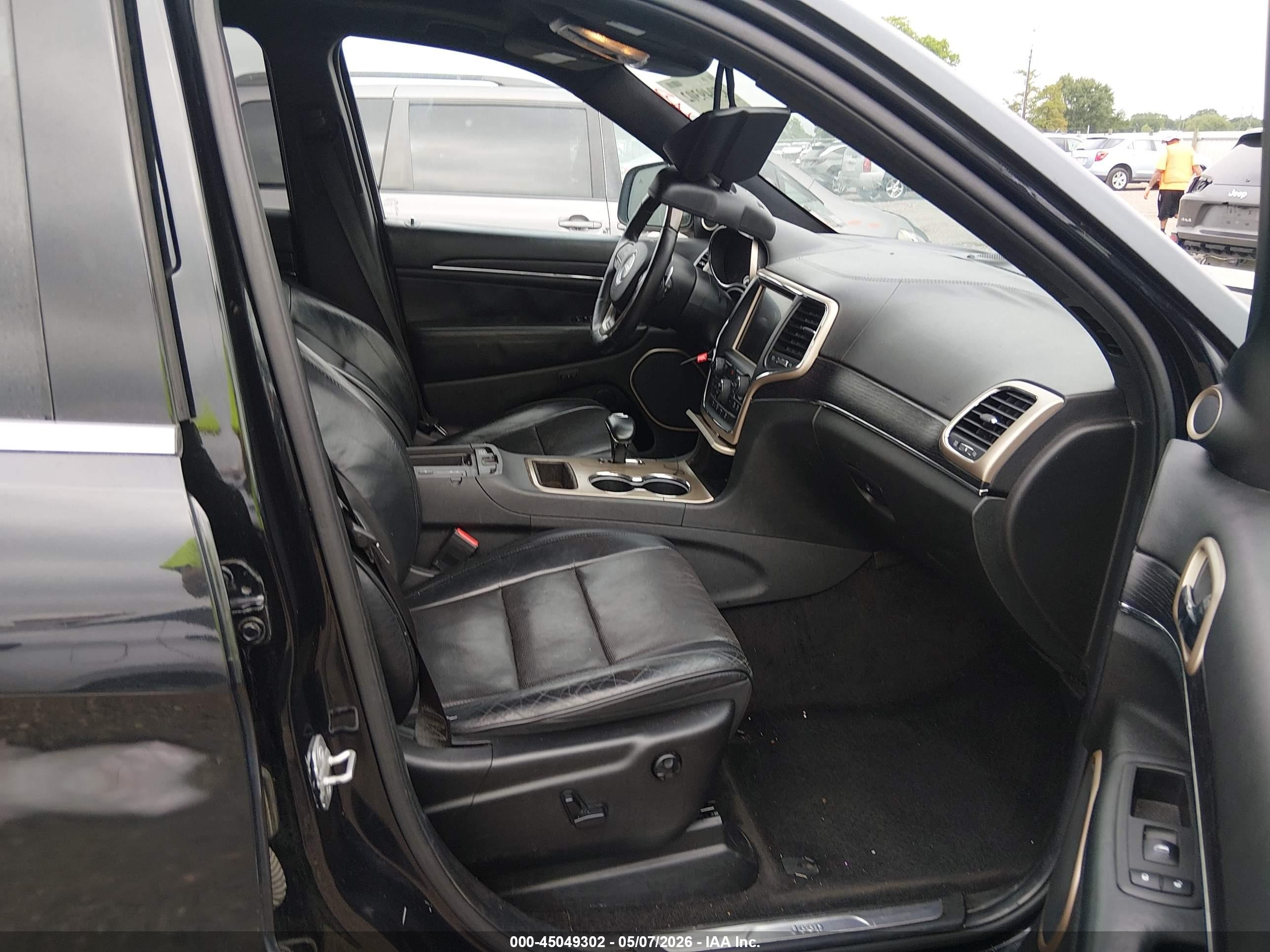 2014 Jeep Grand Cherokee Summit Black vin: 1C4RJEJG4EC523704