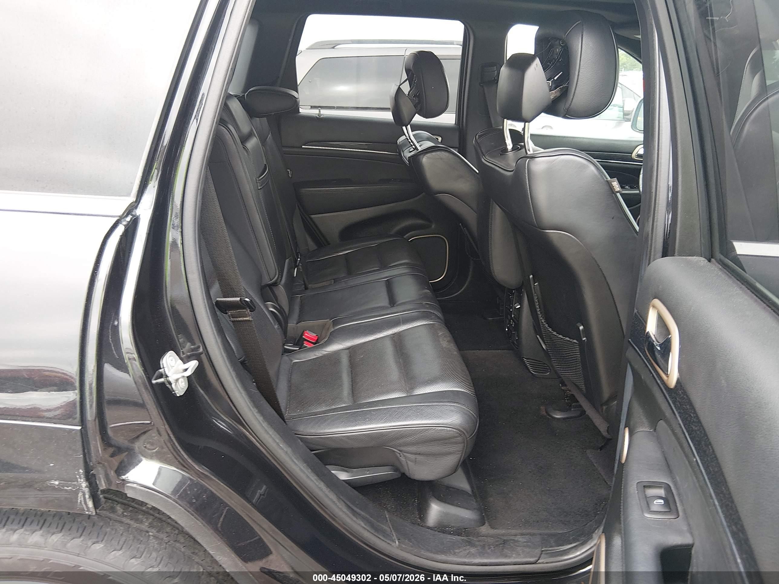 2014 Jeep Grand Cherokee Summit Black vin: 1C4RJEJG4EC523704