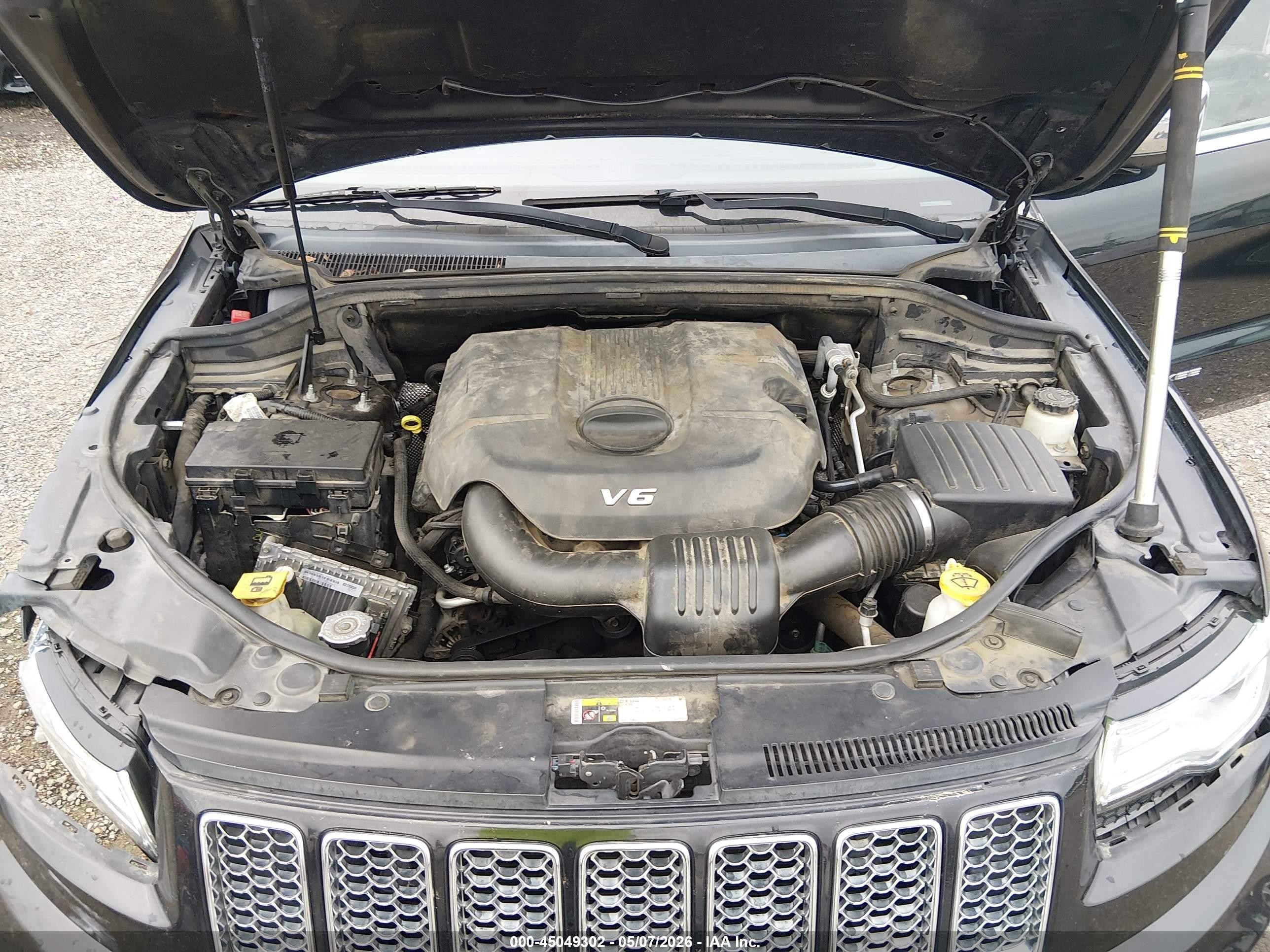 2014 Jeep Grand Cherokee Summit Black vin: 1C4RJEJG4EC523704