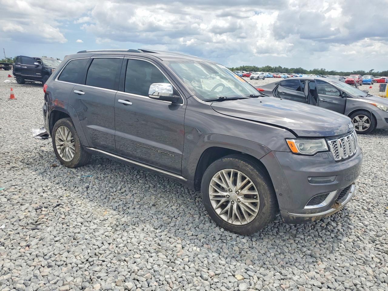 2018 Jeep Grand Cherokee Summit Угольный vin: 1C4RJEJG4JC481318