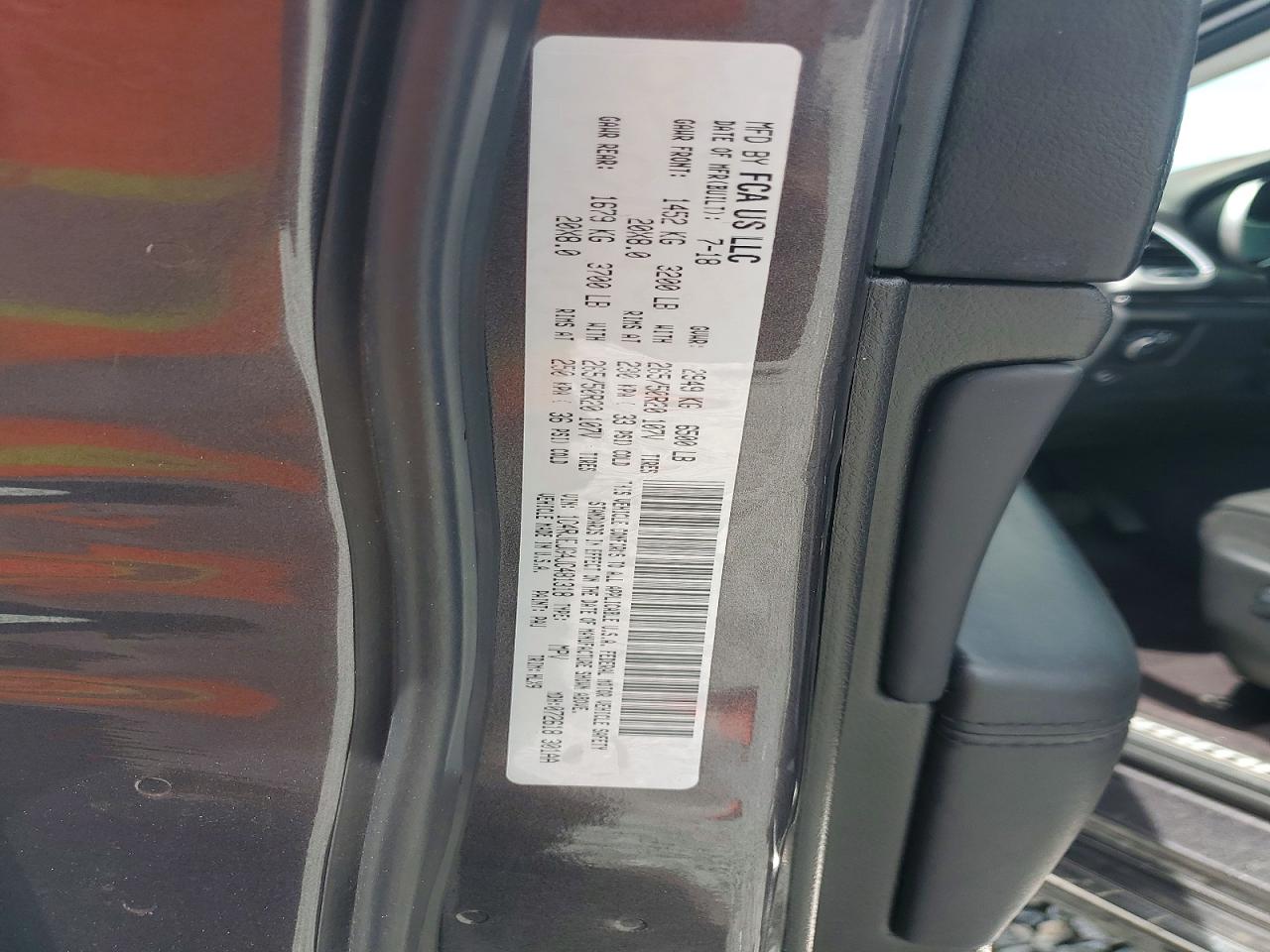 2018 Jeep Grand Cherokee Summit Угольный vin: 1C4RJEJG4JC481318