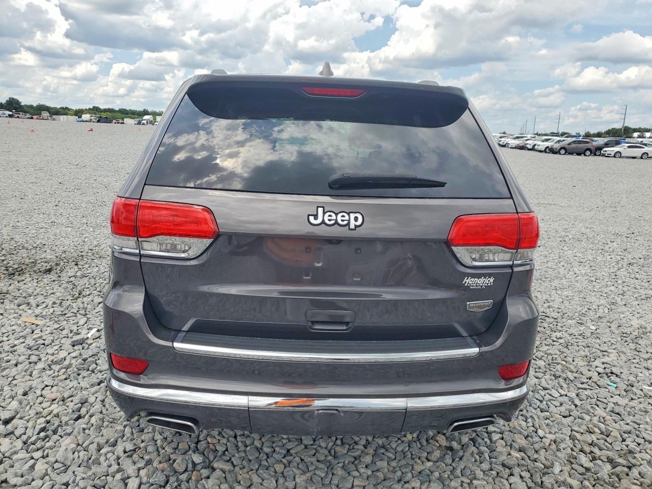 2018 Jeep Grand Cherokee Summit Угольный vin: 1C4RJEJG4JC481318