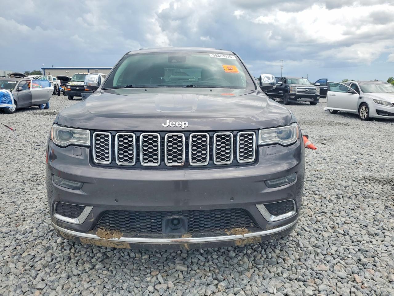 2018 Jeep Grand Cherokee Summit Угольный vin: 1C4RJEJG4JC481318