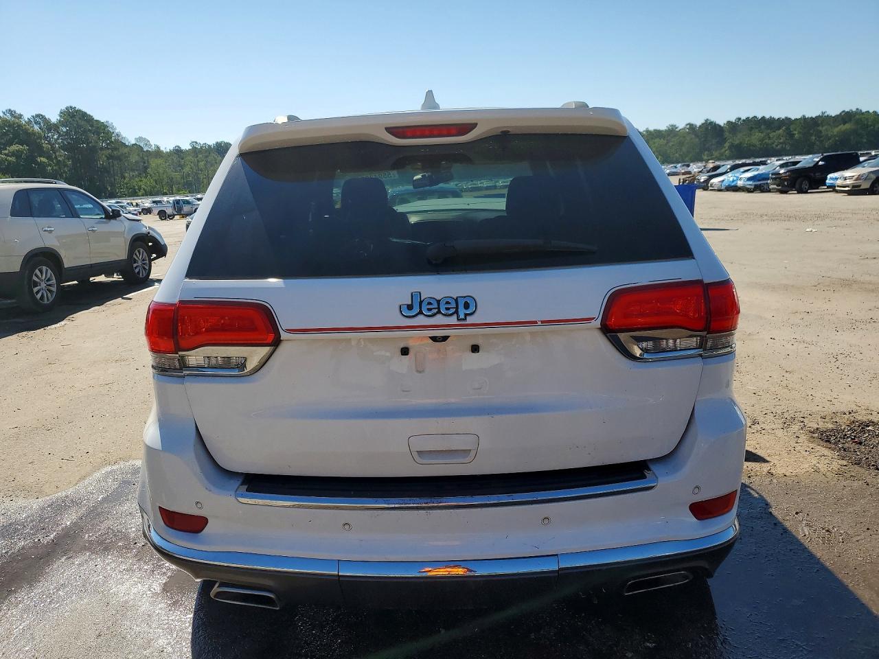 2015 Jeep Grand Cherokee Summit White vin: 1C4RJEJG5FC742026