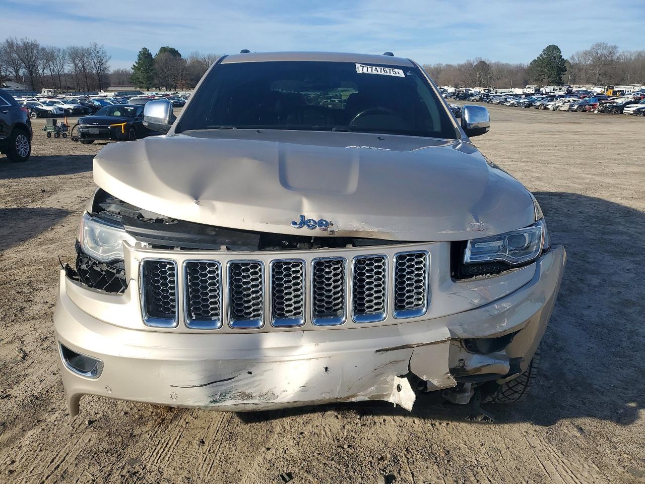 2014 Jeep Grand Cherokee Beige vin: 1C4RJEJG7EC191290
