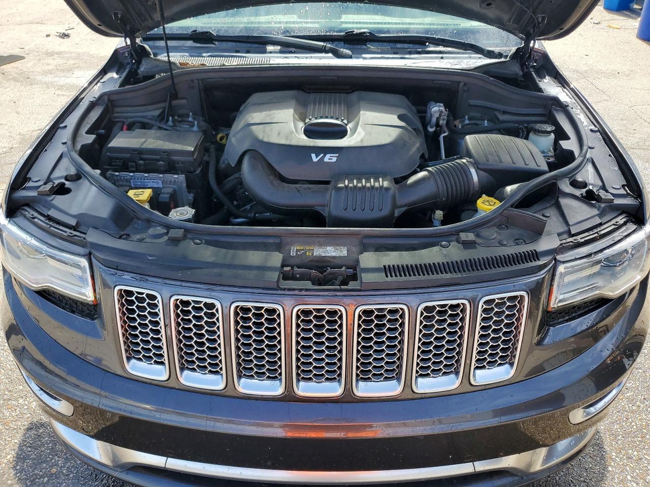 2015 Jeep Grand Cherokee Summit Серый vin: 1C4RJEJG7FC137635
