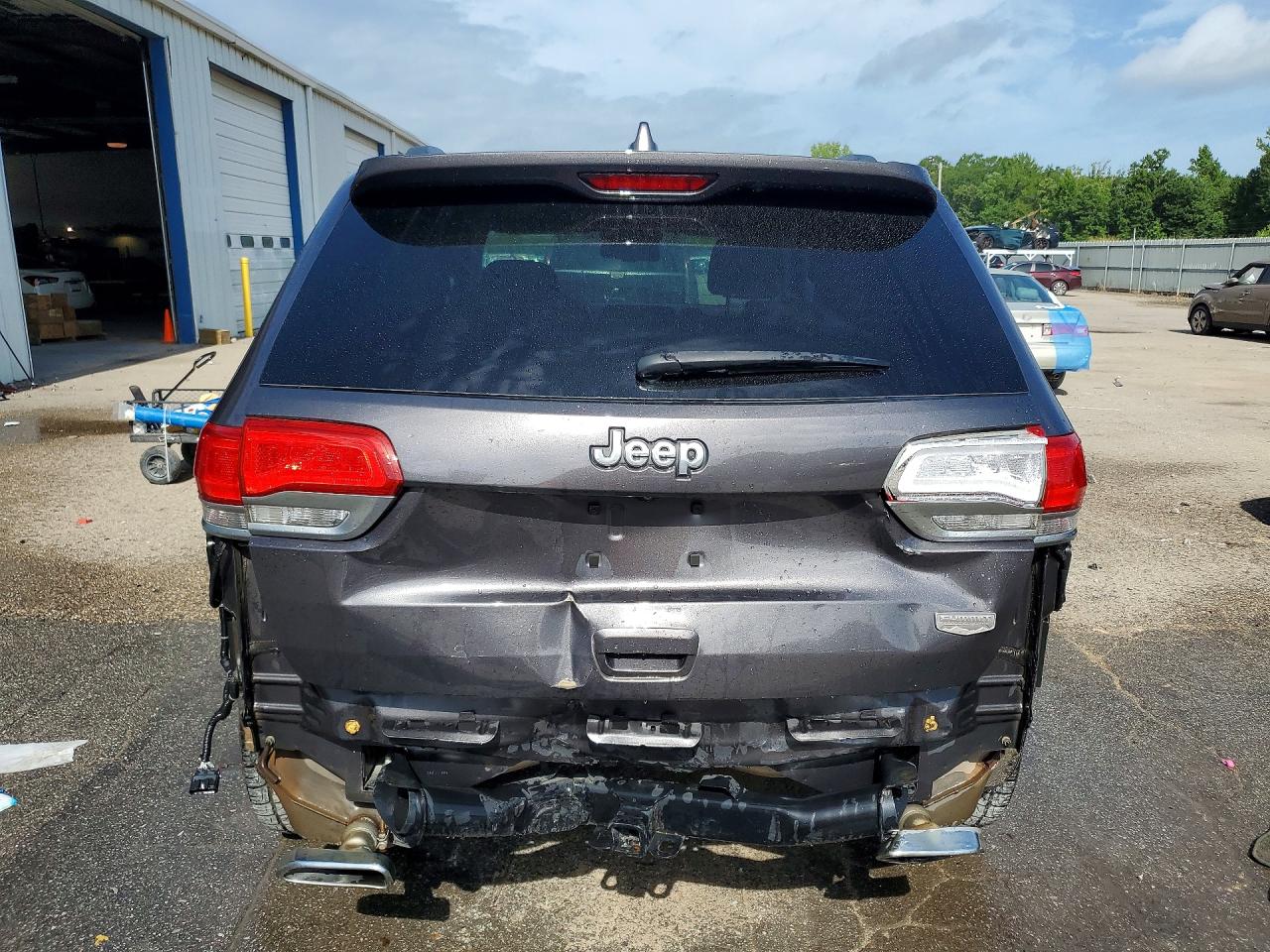 2015 Jeep Grand Cherokee Summit Серый vin: 1C4RJEJG7FC137635