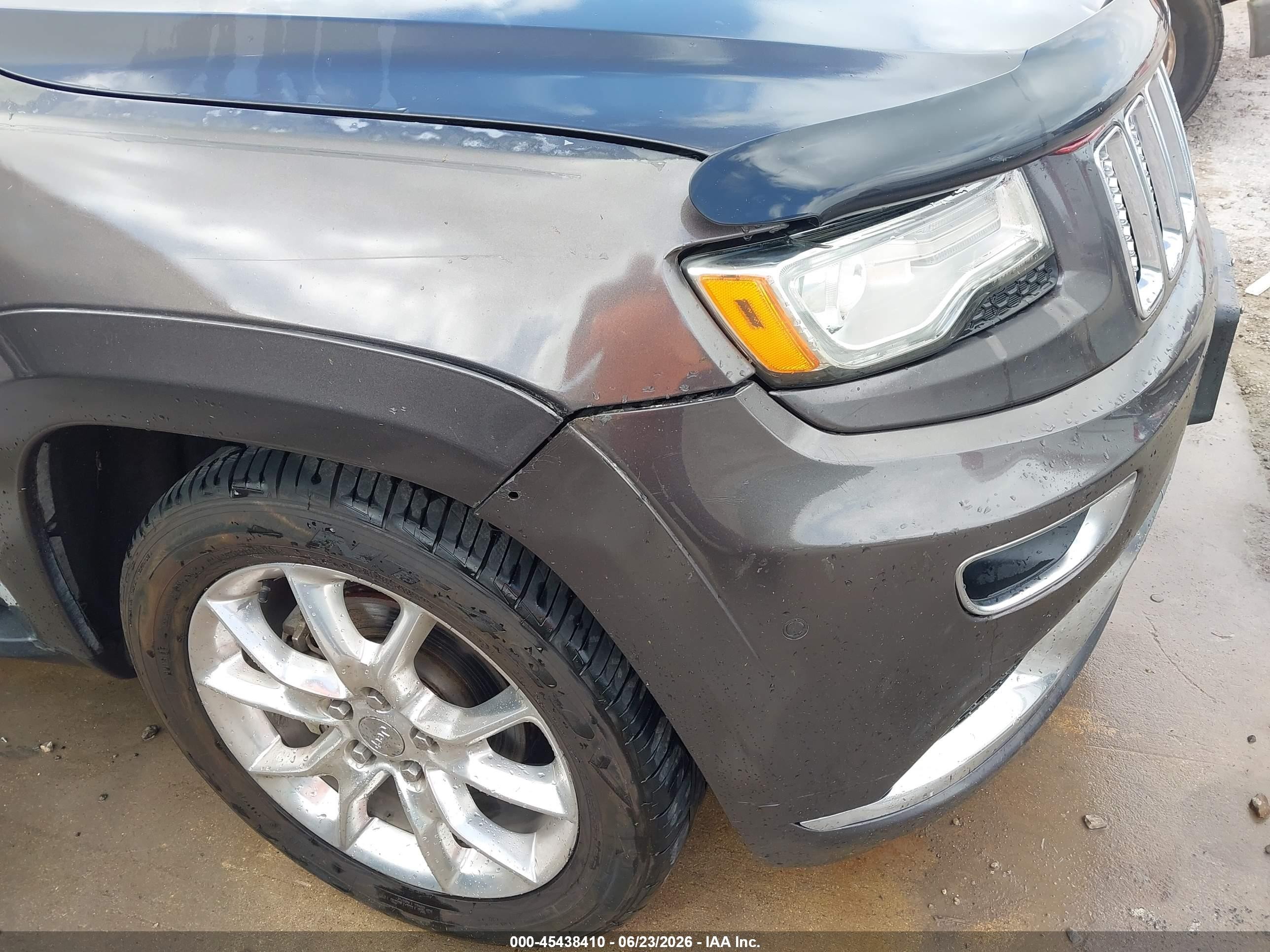 2015 Jeep Grand Cherokee Summit Gray vin: 1C4RJEJG7FC780258