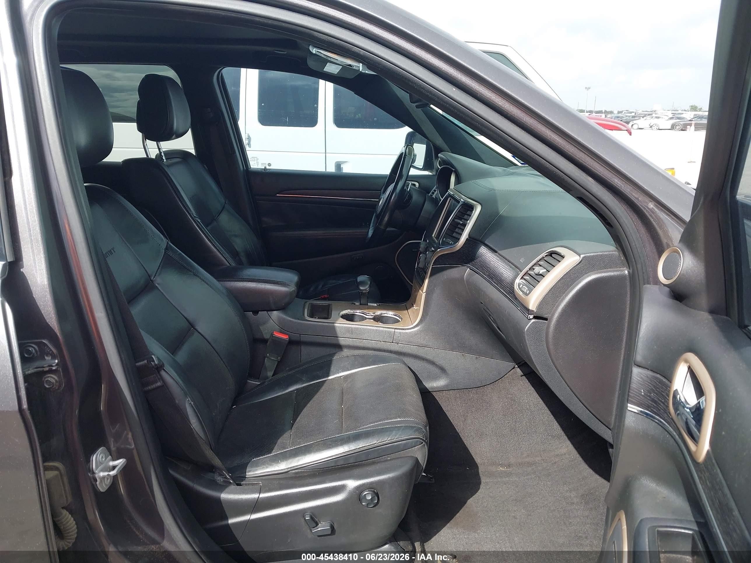 2015 Jeep Grand Cherokee Summit Gray vin: 1C4RJEJG7FC780258