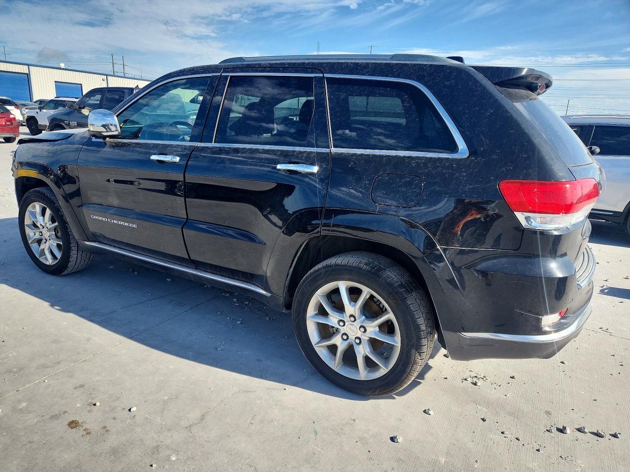 2015 Jeep Grand Cherokee Summit Black vin: 1C4RJEJG9FC728050
