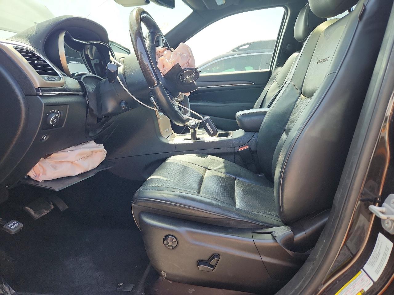 2015 Jeep Grand Cherokee Summit Black vin: 1C4RJEJG9FC728050