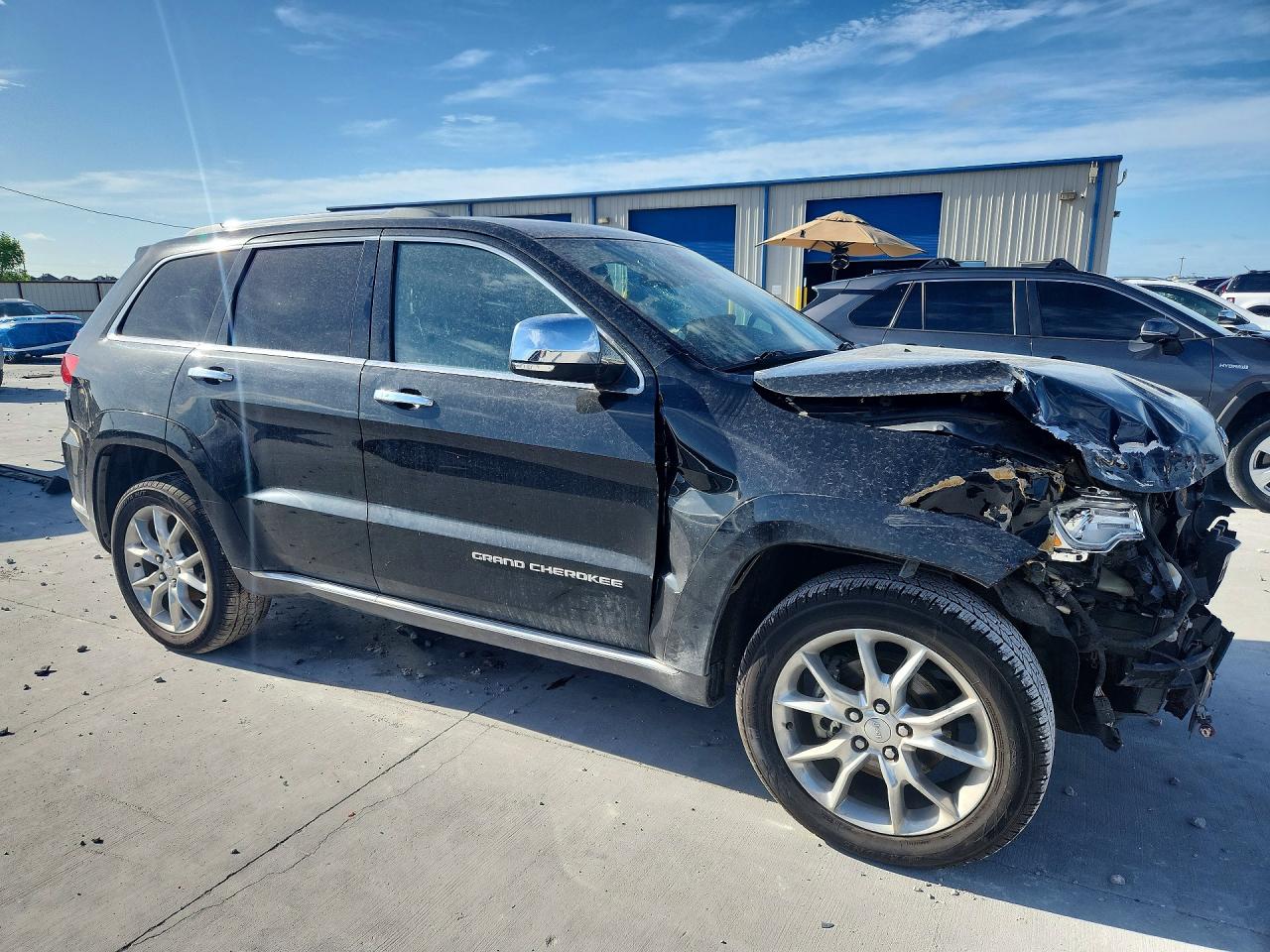 2015 Jeep Grand Cherokee Summit Black vin: 1C4RJEJG9FC728050