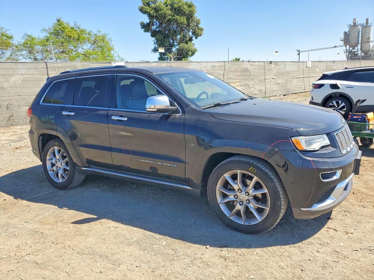 2015 Jeep Grand Cherokee Summit Черный vin: 1C4RJEJG9FC815950