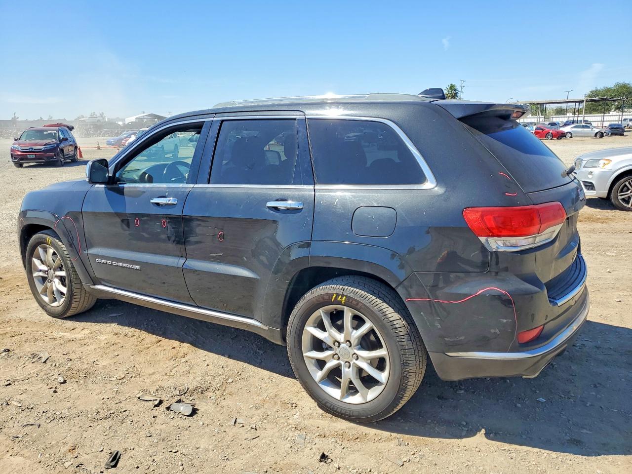2015 Jeep Grand Cherokee Summit Черный vin: 1C4RJEJG9FC815950