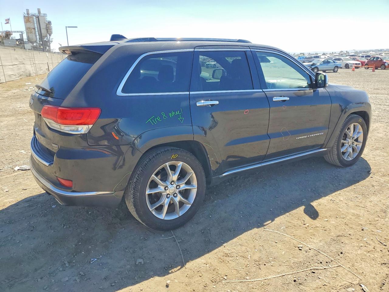 2015 Jeep Grand Cherokee Summit Черный vin: 1C4RJEJG9FC815950