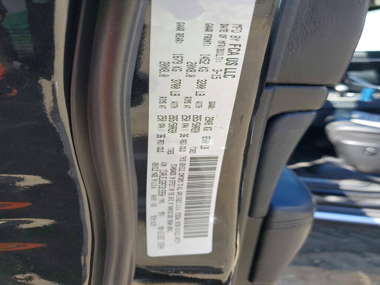 2015 Jeep Grand Cherokee Summit Черный vin: 1C4RJEJG9FC815950