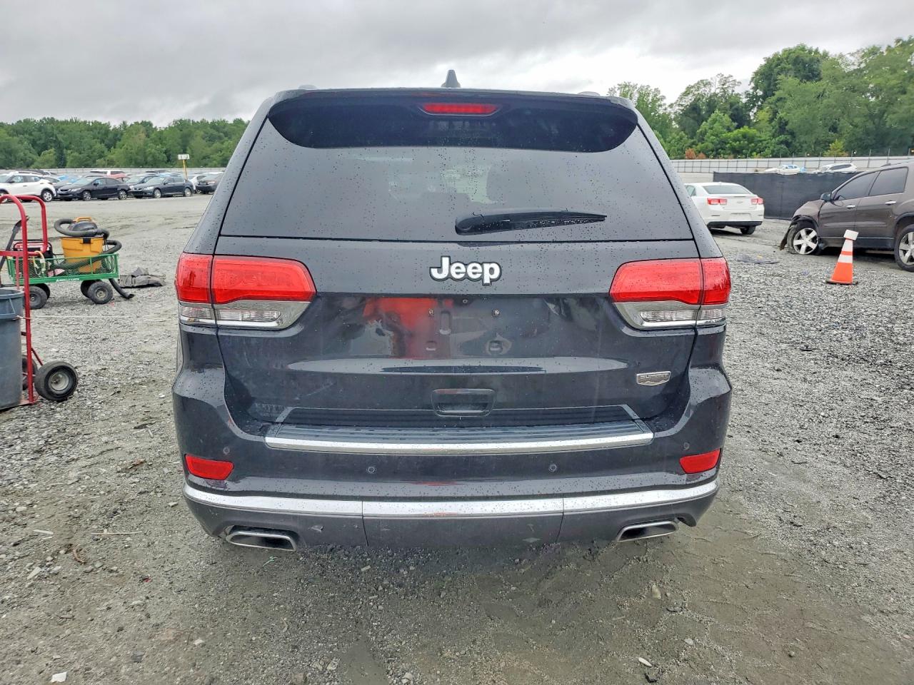 2015 Jeep Grand Cherokee Summit Black vin: 1C4RJEJGXFC118948