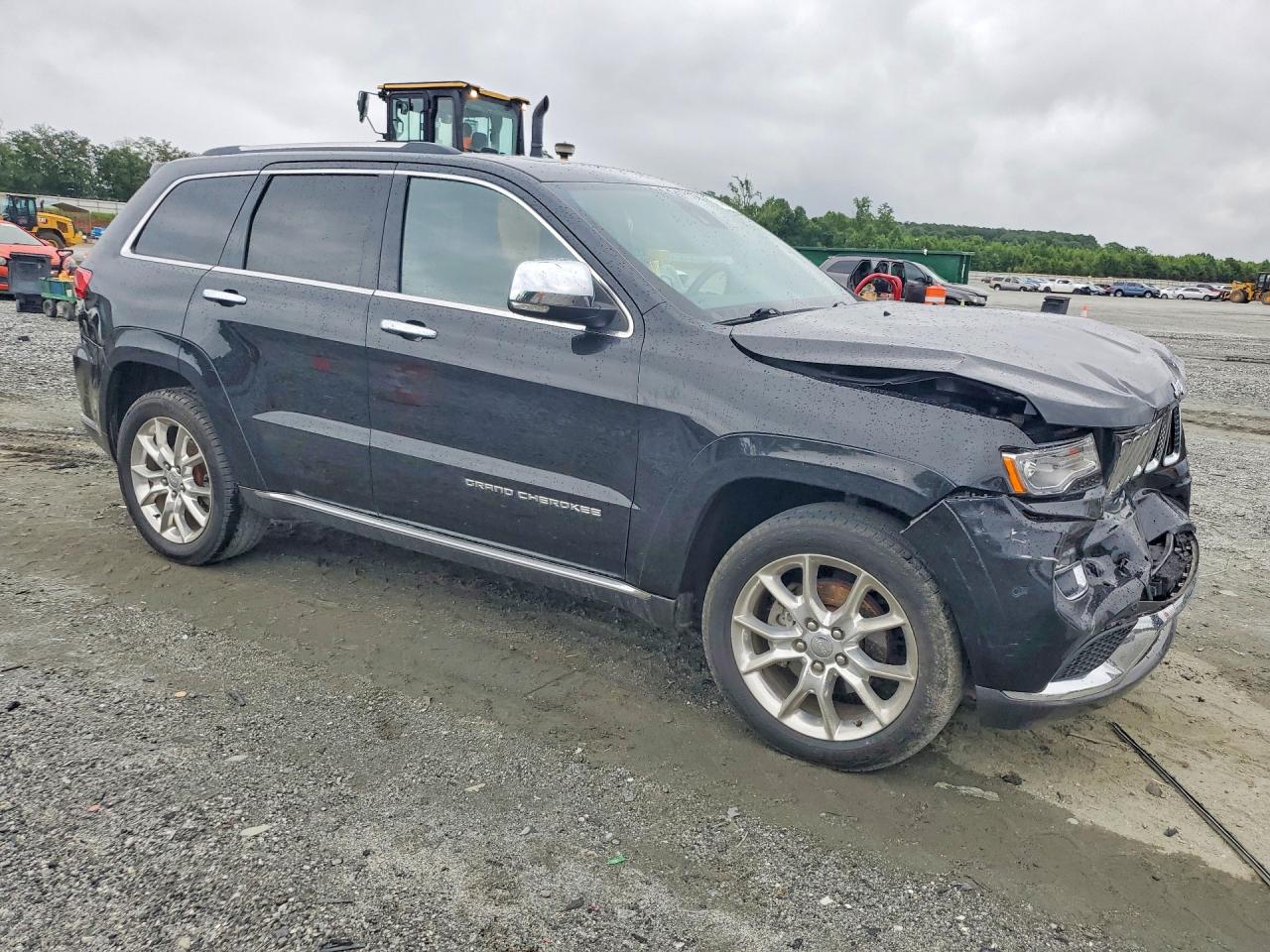 2015 Jeep Grand Cherokee Summit Black vin: 1C4RJEJGXFC118948