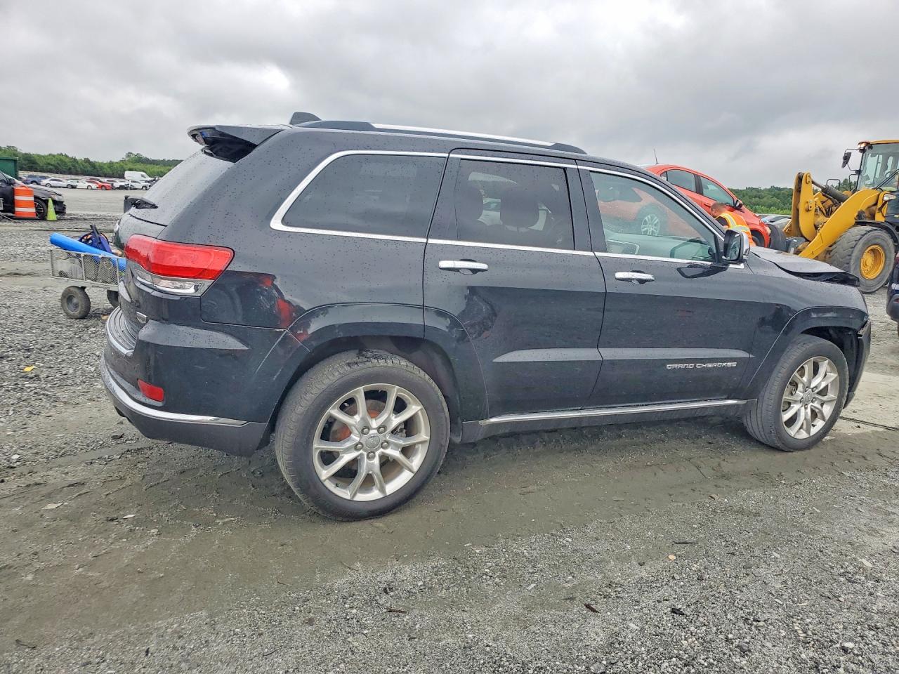 2015 Jeep Grand Cherokee Summit Black vin: 1C4RJEJGXFC118948
